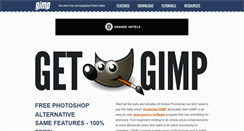 Desktop Screenshot of getgimp.com
